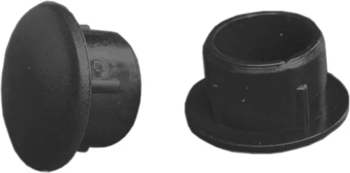 Заглушка декоративная Element, черная, 10мм, 35шт, 5726529/020180