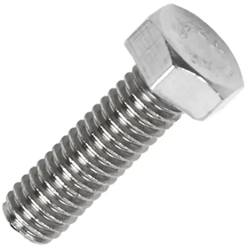 Болт Fixbox / Фиксбокс метрический из нержавеющей стали, DIN933, 5×16мм, 8шт. / крепеж