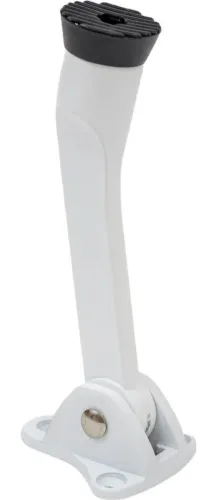 Ограничитель для двери Apecs / Апекс DS0007-W козья ножка, из сплава ЦАМ, белый, высотой 13см / товары для дома