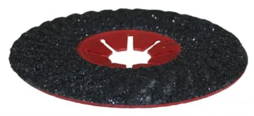 Круг шлифовальный Практика торцевой, абразив, зернистость Р40, посадочный диаметр 22мм, 125мм / оснастка