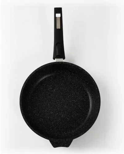 Сковорода Мечта Гранит black Induction Pro, 28см, съемная ручка