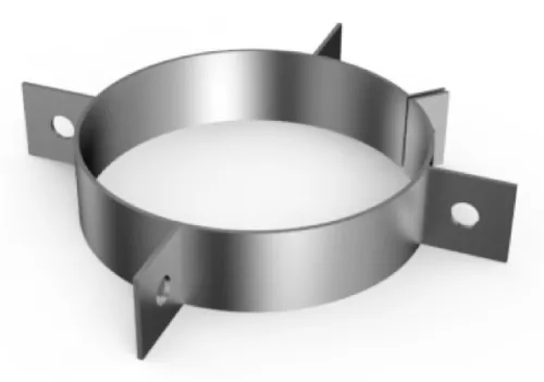 Хомут обжимной Сталь Мастер, нержавеющая сталь, диаметр 200мм
