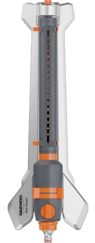 Дождеватель DAEWOO / Дэу Rain Expert осциллирующий, в корпусе из металла и пластика, площадь полива 350м² / все для сада