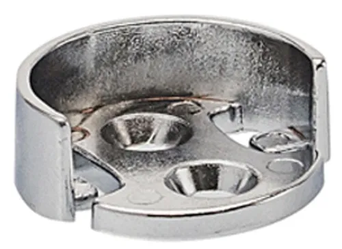 Держатель для трубы Element, сталь, хром, 2шт, артикул 5755504/119400