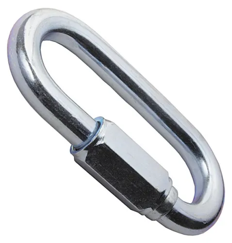 Карабин MIXTON / Микстон винтовой, из оцинкованной стали, диаметр 4мм / такелаж