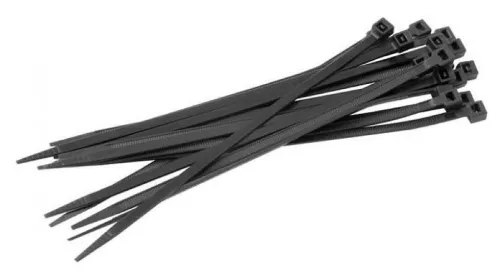 Хомут кабельный MIXTON нейлоновый, черный, 4.6×300мм, 100шт