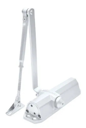 Доводчик дверной NOTEDO DC-080, гидравлический, серебро