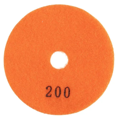 Круг шлифовальный DLT №19 гибкий алмазный 100мм, зернистость 200