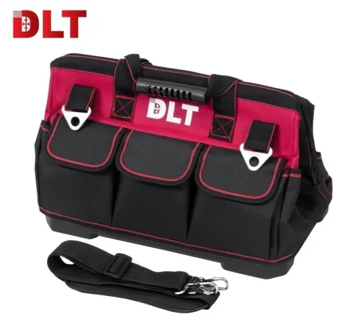 Сумка для инструментов DLT 1942 из полиэстера, черная 450х300х250мм
