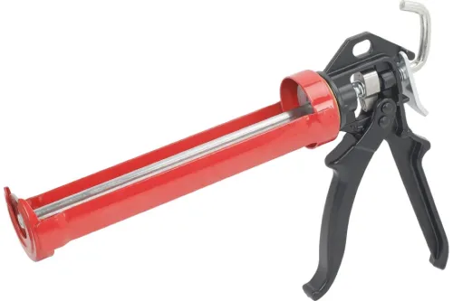 Пистолет для герметика Goldblatt / Голдблэт HeavyDuty полузакрытый в корпусе из алюминиевого сплава, длина 288мм / инструменты для ремонта и строительства