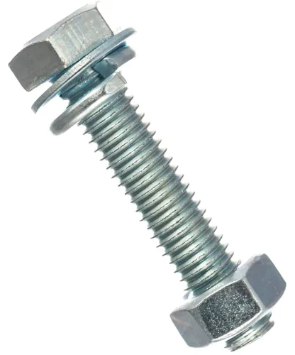 Болт Mixton Стройбат с гайкой и шайбой, DIN933, 8×40мм, 4шт