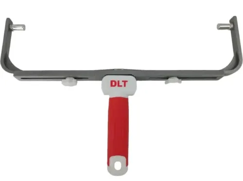 Ручка для валика DLT / ДЛТ бюгель регулируемый 30-46см из алюминия и резины, диаметр 8мм / строительство и ремонт