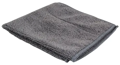 Салфетка для уборки Рыжий кот из микрофибры, цвет графит, 30х30см / хозяйственные товары