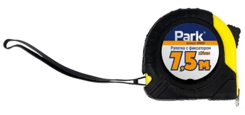 Измерительная рулетка PARK, артикул 006891, длина 7,5 м