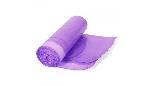 Мешки для мусора Komfi с завязками, 60л, 20шт, фиолетовые