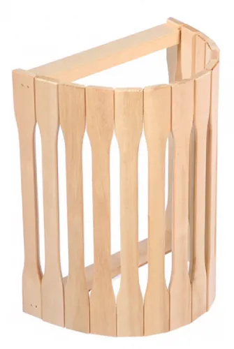 Абажур для бани Банные штучки простой настенный, из дерева, бежевый, 24×16×31см / товары для дома