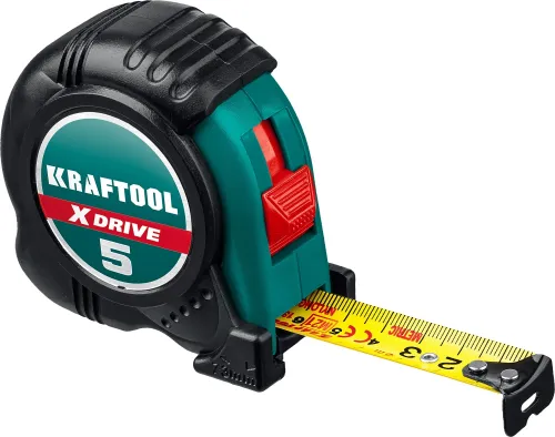 Измерительная рулетка KRAFTOOL X Drive, 5 м, артикул 34122-05-25_z02
