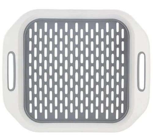 Сетка для раковины Рыжий кот Vassoio, полипропилен, серая, 004662