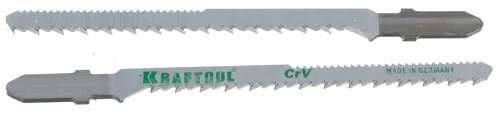 Пилка для лобзика KRAFTOOL T101AO, 2шт, 75мм