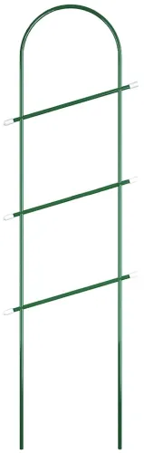 Шпалера Комплект-Агро Лесенка металлическая зеленая 1300×350мм