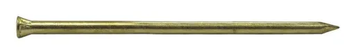 Гвозди финишные Стройбат латунированные, закаленные, стальные, 1.4×35мм, 20шт. / крепеж и фурнитура