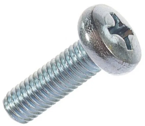 Винт Стройбат DIN 7985, оцинкованный стальной, 6×30мм, 50шт