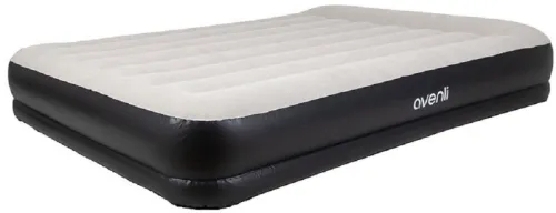 Матрас надувной Avenli / Авенли 24146EU queen-size двуспальный, со встроенным электронасосом, из ПВХ, черный, 203х152х36см / товары для дома и отдыха