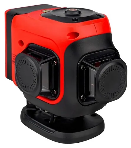 Лазерный уровень RGK / РГК ALPHA 3D-D аккумуляторный, 3 зеленых луча, 40м, ±0.2мм/м, IP54 / нивелир
