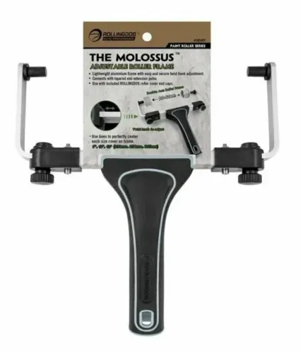 Ручка для валика Rollingdog / Роллингдог бюгель регулируемый 23-31см из алюминия и пластика, диаметр 10мм, длина 300мм / строительство и ремонт