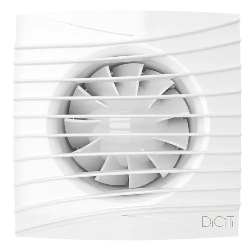 Вентилятор вытяжной ЭРА SILENT 5C TURBO, обратный клапан, 125мм