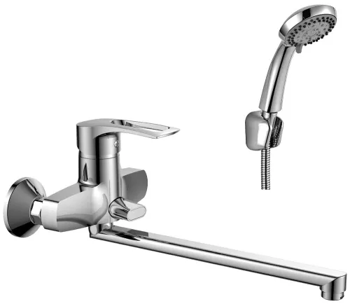 Смеситель Rossinka для ванны поворотный излив хром T40-32