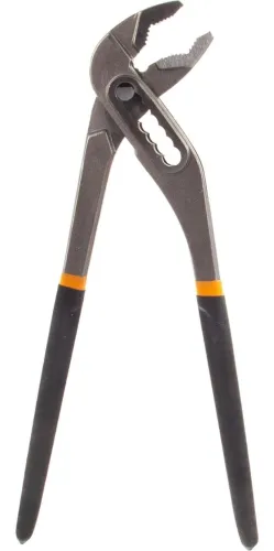 Клещи переставные Вихрь с обливными рукоятками, из углеродистой стали, цвет серый, захват 50мм, длина 300мм / инструменты