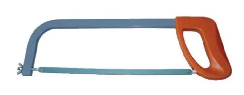 Ножовка по металлу 888 с пластиковой рукояткой, стальная, 300мм / ручной инструмент