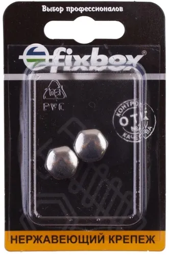 Гайка Fixbox DIN917 слепая М8 из нерж. стали, 2шт