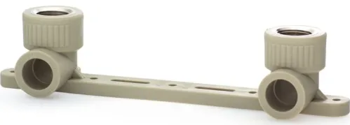 Угольник переходной Lammin двойной с креплением, Lm31057020015G