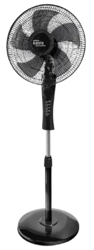 Вентилятор напольный Oasis VF-40TMB, 40Вт, черный