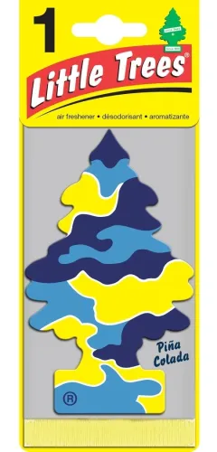 Ароматизатор автомобильный Little Trees / Литтл Трис Ёлочка Pina Colada подвесной, пина колада / автотовары