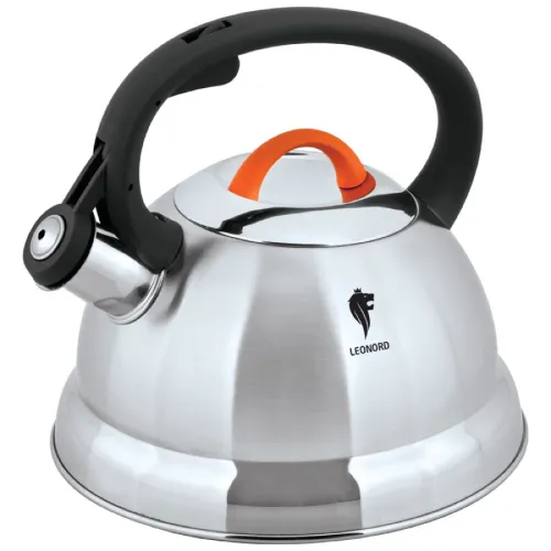 Чайник для плиты Leonord со свистком, 2.3л, сталь, 002803