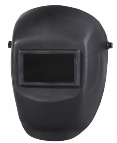 Маска сварщика Зубр пластиковая, черная, экран 100x90мм