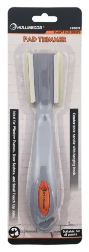 Кисть малярная Rollingdog / Роллингдог плоская для покраски плинтуса, с синтетической щетиной, 50мм / малярные и отделочные инструменты