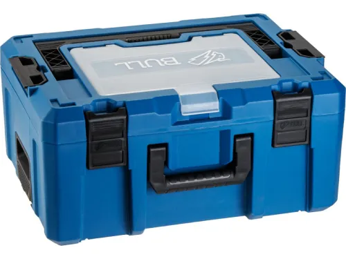 Ящик для инструментов Bull Xcase X003 L, пластик, синий, 45x34.5x20.9см