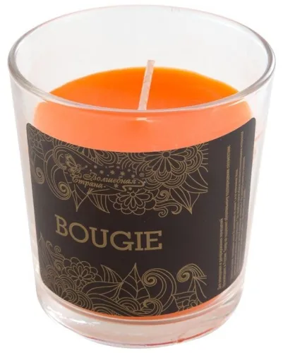 Свеча Волшебная Страна Сочное манго, 007904, аромат, 92х76мм