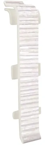 Соединитель для плинтуса MIXTON / Микстон 7009 для декорирования стыка, из ПВХ, серый, размером 70×20мм / отделочные материалы