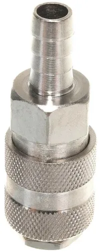 Переходник Fubag / Фубаг рапид (муфта) елочка с обжимным кольцом, из стали, 10мм / оснастка инструмента