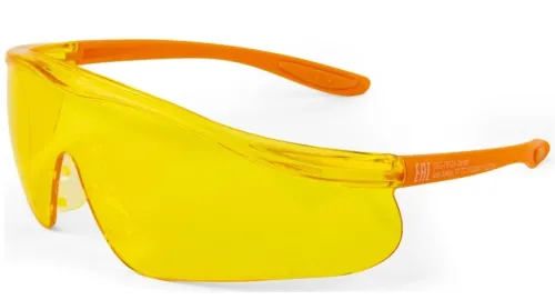 Очки защитные Jeta / Джета открытые с боковой защитой Zenith, линзы Safety, янтарные из поликарбоната, весом 30.4г / строительство и ремонт