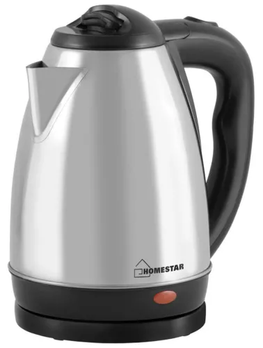 Чайник электрический HomeStar HS-1001, нержавеющая сталь, 1.8л, 1500Вт