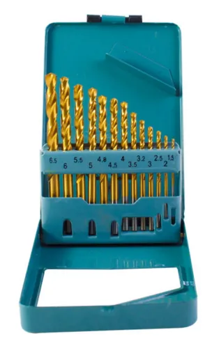 Сверло по металлу РемоКолор HSS, набор 1.5-6.5мм, 13шт, 36-8-201