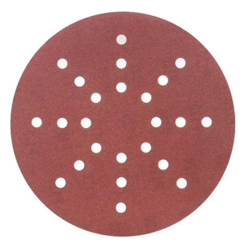 Круг шлифовальный DLT / ДЛТ GrandFlex RED крепление крючок-петля, оксид алюминия, зернистость P120, диаметр 225мм, 10шт. / оснастка