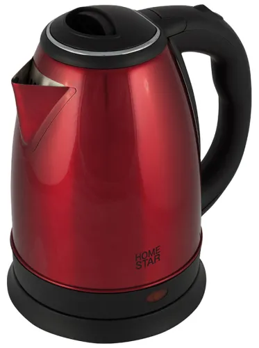 Чайник электрический Homestar HS-1010, 1.8л, 1500Вт, красный