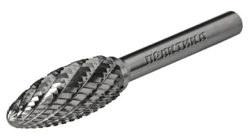 Борфреза Практика Эксперт эллипсовидная, тип H, твердосплавная, стальная, хвостовик 6мм, 12×32мм / строительство и ремонт